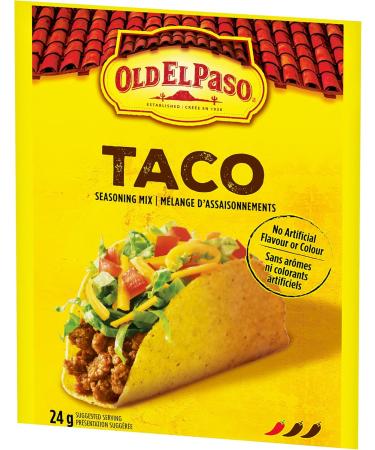 OLD EL PASO Taco Seasoning Mix 24 Gram 32 Count - Buy Online on GoSupps.com
