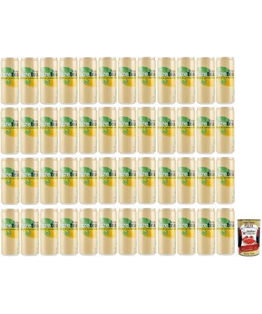 Italian Gourmet E.R. Fuze Tea Pack of 48 disposable 330ml boxes of lemon iced tea with a hint of lemongrass refreshing alcohol-free drinks 330ml disposable box + Italian Gourmet Polpa di Pomodoro 400g