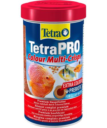 Tetra Pro Color Multi -Crisps - Premium Fish feed with color concentrate for beautiful colorful fish 500 ml per color 500 ml (1 Pack)