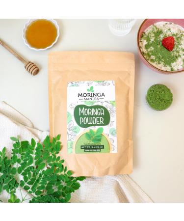 Moringa Mantra Moringa Leaf Powder 1 kg Naturally Grown Powdered Moringa Leaves Tested for Heavy Metals 1 kg (Pack of 1) - Buy Online on GoSupps.com
