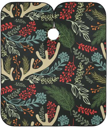 Waterproof Barber Cape - Flower Pattern & Cheetah Haircut Bib for Men & Women | Durable Unisex Hair Cutting Cape - Buy Online on GoSupps.com