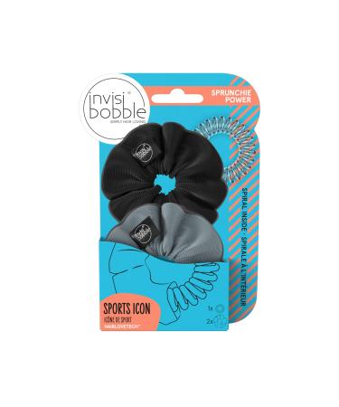 Invisibobble Sprunchie Spiral Hair Ring 2 Pack Been There Run That Pink - Buy Online on GoSupps.com