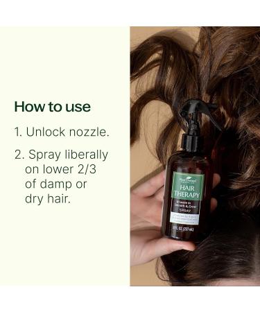 Plant Therapy Hair Therapy Leave In Smooth & Grow Spray 8 oz - Smooth Soften & Detangle | Paraben & Synthetic Fragrance Free - Shop Internationally - Buy Online on GoSupps.com