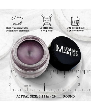 Mommy Makeup Stay Put Gel Eyeliner - Waterproof, Smudge Proof & Long Wearing Cream Eyeliner in Amethyst - Buy Online on GoSupps.com