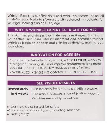 L'Or al Paris Wrinkle Expert 55+ Moisturizer - 1.7 fl. oz - Buy Online on GoSupps.com