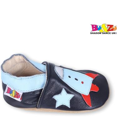 SHADOW DANCE UK Baby Boy & Girl Soft Sole Winter Booties | New Born Leather Toddler Shoes 0-6 Months (Size 18) - Buy Online on GoSupps.com