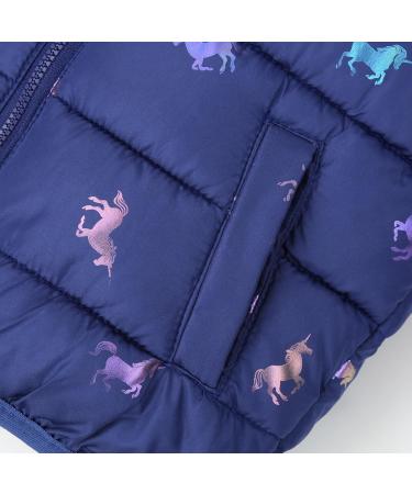 Kids Hooded Winter Puffer Jacket | Toddler Waterproof Coat | Lightweight & Warm | Boys Girls 12-18 Months - Blue - Buy Online on GoSupps.com