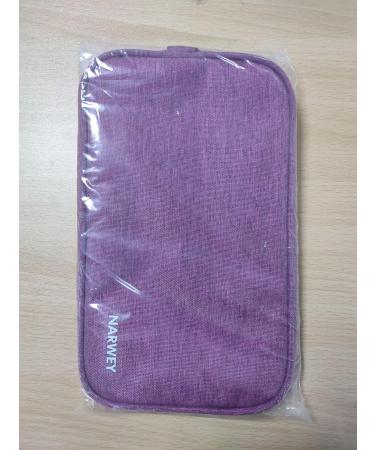 Women's Travel Toiletry Wash Bag - Purple Makeup Organizer for Toiletries & Cosmetics - Buy Online on GoSupps.com