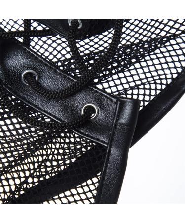 Adjustable Lacing Head Mask for Bar Stage Performance - Funny Hollow Out Mesh Design - Buy Online on GoSupps.com