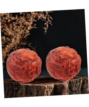 Buy Hapinary Palm Massage Balls - Portable Hand Massager & Wooden Fitness Balls for Ultimate Relaxation | International Shipping Available - Buy Online on GoSupps.com