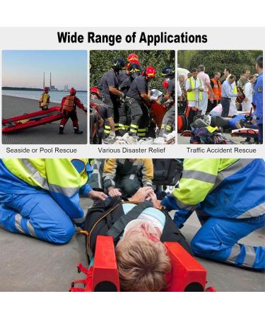 Buy Waterproof Red Head Immobilizer with Straps - Lightweight Lifeguard Emergency Equipment for Safe Shipping Worldwide - Buy Online on GoSupps.com