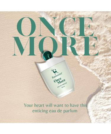 Ramsons - ONCE MORE Eau De Parfum | 100 ML | Perfume For Men | TN - Bergamot Peach Plum Orange Blossom | MN - Mimosa Vanilla Flower Jasmine Freesia Rose | BN - Leather Vanilla Musk Amber - Buy Online on GoSupps.com