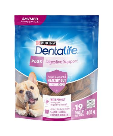 DentaLife Plus Digestive Support Dog Treats - 408 g Pouch (4 Pack)