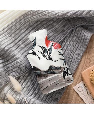 Plush Bird Hot Water Bottle with Cover | Hand Warmer for Adults & Kids - 26.5x15.3cm | International Shipping - Buy Online on GoSupps.com