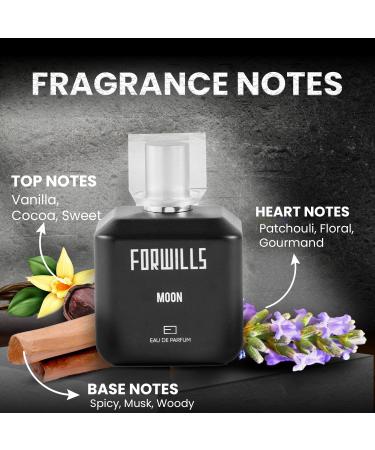 FOR-WILLS MOON Perfume for Men Best Luxury Perfume Long Lasting Smell Branded Perfume Gift Set Premium Combo Pack Luxury Fragrance Perfect Body Spray for Men Perfume 100ML (MOON) - Buy Online on GoSupps.com