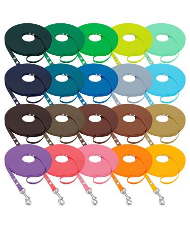 Bio -line 5m drag line made of biothane - in 20 colors I 9-19mm wide I water -repellent dog leash with hand loop - line for small and large dogs - Buy Online on GoSupps.com