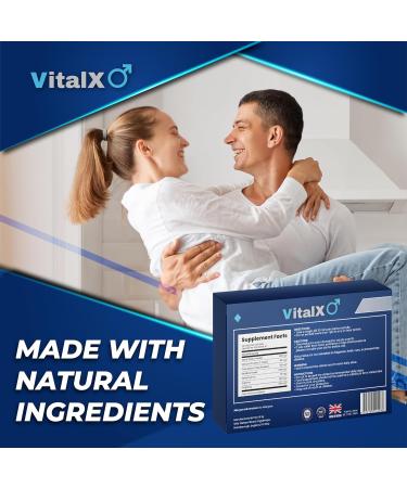 VitalX 10 Tablets - Stronger Power & Performance - Fast-Acting Natural Formula - Buy Online on GoSupps.com