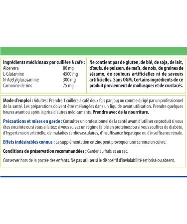 NutriChem GI Rescue | Soothing Gut Rescue | Made with Aloe Zinc Carnosine and Zinc | Gluten and Egg Free | Gastrointestinal Health | 150g - Buy Online on GoSupps.com