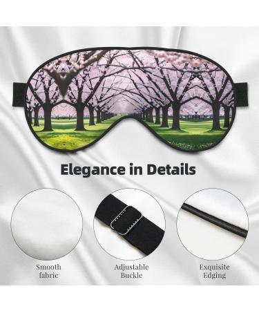 Spring is in The Air Soft Eye Mask Sleeping Mask Breathable Eye Patch for Women Perfect for Travel and Relaxation - Buy Online on GoSupps.com