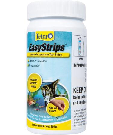 TETRA EasyStrips Ammonia Aquarium Test Strips - 100 Strips - Buy Online on GoSupps.com