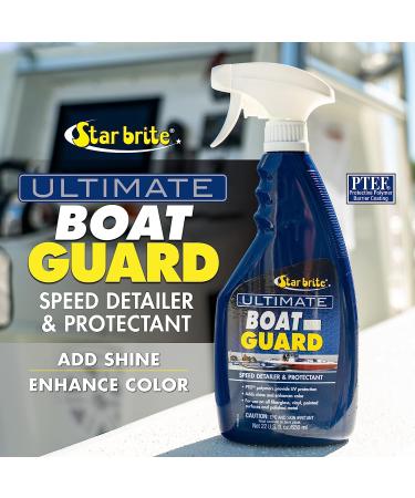 STAR BRITE Boat Guard Speed Detailer & Protectant - 22 Oz - Shine & UV Protection for Auto, RV, Boats - Buy Online on GoSupps.com