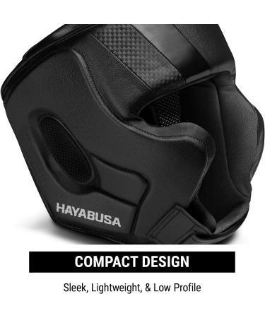 Hayabusa T3 Adjustable Large Black Boxing Headgear - Buy Online on GoSupps.com