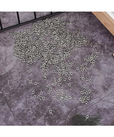 500 Pcs Small Stainless Steel Screw Eye Pins for DIY Jewelry Making - Buy Online on GoSupps.com