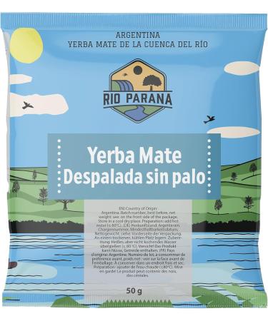 Ensemble de yerba mate avec chantillons Rio Parana | chantillons de yerba mate 50g | Calebasse bombilla et accessoires | Yerba mate argentin | Yerba mate th | Caf ine naturelle | 2x50g - Buy Online on GoSupps.com
