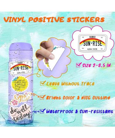 300PCS Inspirational Words Sticker Pack for Teens & Adults - Motivational Vinyl Decals for Water Bottles, Laptops, Scrapbooks, Journals | Positive Affirmation Stickers for Students, Teachers, Employees - Buy Online on GoSupps.com