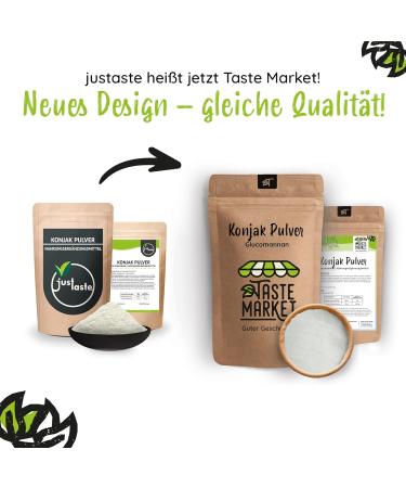 justaste Konjac powder 10 kg glucomannan natural powder vegan low carb - Buy Online on GoSupps.com
