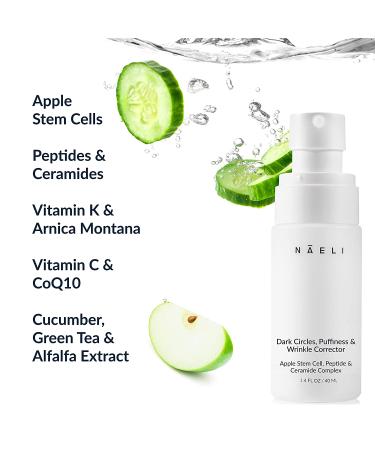 Anti-Aging Eye Cream with Apple Stem Cell & Peptide Complex - 1.4 oz - Buy Online on GoSupps.com