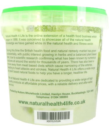 Psyllium Husk 500g in Recyclable Tub | Natural Health 4 Life | High Fibre Supplement - Buy Online on GoSupps.com