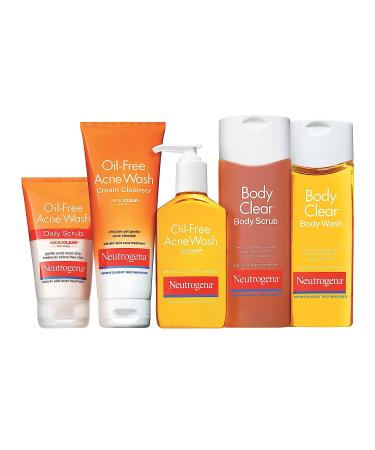 Neutrogena Body Clear Body Wash 8.5 Fl Oz - Acne-Fighting Formula - Buy Online on GoSupps.com
