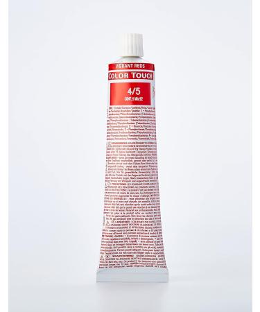 Wella Colour Touch Demi-Permanent Hair Colour 4/5 Medium Brown Mahogany 60ml - 1 Unit - Buy Online on GoSupps.com