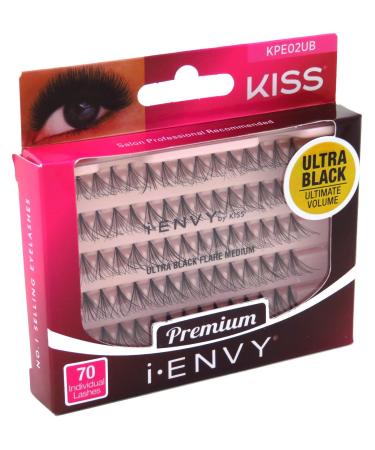 Kiss I Envy Ultra Black Medium Lashes