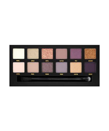 W7 Wild Eyes Judged Pigment Palette - Vegan Cosmetics | Soft Purple Nudes Pink & Gold Shades | Matt Shimmer & Glitter Finish | International Shipping Available - Buy Online on GoSupps.com