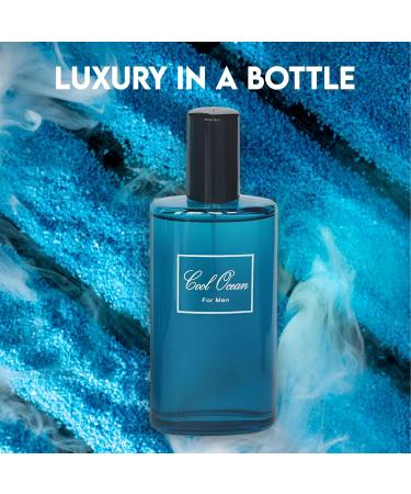 Men's Cologne Cool Ocean Bold & Sophisticated Scent With Citrus Spice And Woody Notes Long Lasting Fragrance For All Occasions Cool Ocean. 3.4 Fl Oz (Pack of 1) - Buy Online on GoSupps.com