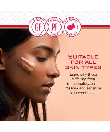 Mirabella Skin Tint Creme Foundation - Shade IIIN Neutral Undertone - Oil-Free Mineral Liquid Foundation for Medium Coverage - Hydrating Formula with Anti-Aging Benefits - Buy Online on GoSupps.com