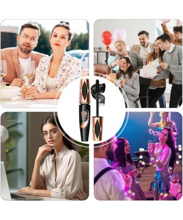 Liquid Eyelash Mascara | False Eyelash Effect Mascara | Long-lasting waterproof and smudge-proof mascara for women's sensitive eyes for a plumped-up look - Buy Online on GoSupps.com