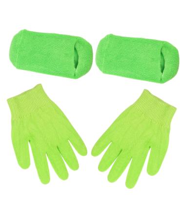 NUSITOU 1 Set Moisturizing Hand and Foot Covers Female Moisturizing Gloves Moisturizing Gloves for Girl Moisturizing Socks Dry Hand Moisturizing Gloves Moisturizing Hand Gloves