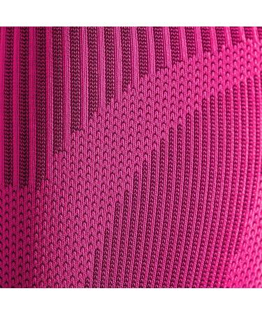 BAUERFEIND Calf Bandage Compression Sleeves - Unisex Pink XL Extra Long Leg Warmers for Ultimate Support | Durable Lower Leg Therapy - Buy Online on GoSupps.com