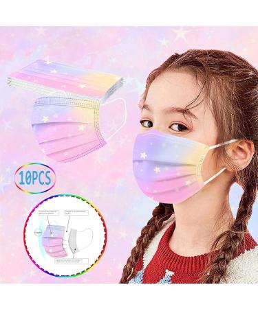 50Pcs Cartoon Kids Disposable_Mask Face_Masks for Kids Children Anti Dust Face Mouth Filter Tools 3 Ply Breathable - Buy Online on GoSupps.com