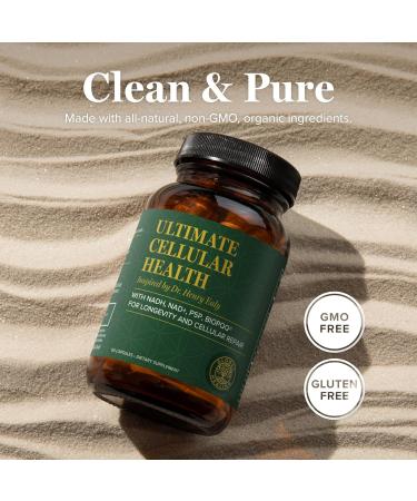 Global Healing Center - Ultimate Cellular Health - NAD Supplement for Women & Men Cellular Repair Includes Resveratrol for Anti-Aging Supports NAD Plus Alternative to Nicotinamide Riboside - Buy Online on GoSupps.com