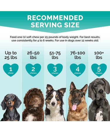 Premium Care Hemp Calming Chews for Dogs | Made in USA | 120 Count Duck Flavor - Anxiety Relief for Dogs, Separation, Barking, Stress, Thunderstorms | 9.3 oz - Buy Online on GoSupps.com