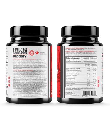 Iron Brothers Brain Boosting Supplement For Focus Factor Energy & Concentration | Alpha Brain Supplement to Improve Memory With Lion's Main-CDP-Choline - Stress Relieve Nootropic | 120 Capsules - Buy Online on GoSupps.com