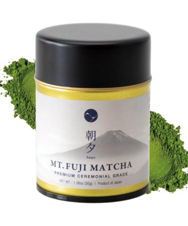 Matcha Premium Japonais Asayu Fuji Poudre de Th Vert C r monial Grade C r monie Riche en Antioxydants 30g