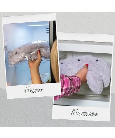 Washable Heating Pad Microwavable Flaxseed Lavender with Ultra Soft Removable Cover - Neck and Back Pain Relief - Aromatherapy Heat Packs - Hot/Cold Therapy - Portable Comfort Item - Buy Online on GoSupps.com