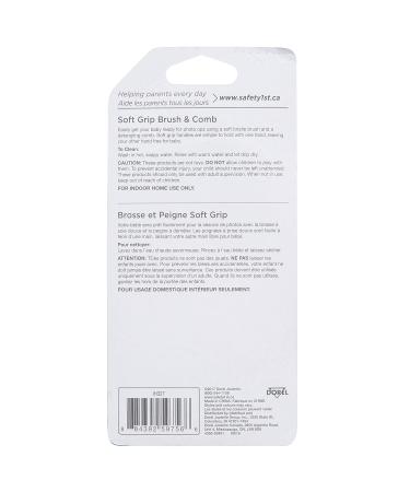 Safety 1st Brush and Comb Set - Arctic Blue | Gentle Grooming for Babies - Buy Online on GoSupps.com