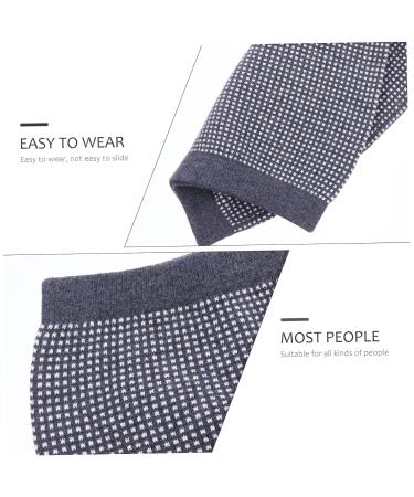 Buy Wool Jacquard Waist Support Belt for Back Pain Relief - Cold Weather Flexible Cashmere XL Grey - Buy Online on GoSupps.com