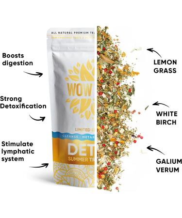 ATOP LLC WOW TEA Beach Beauty Set Summer Tropicana Detox Tea and Summer Tropicana Collagen - Buy Online on GoSupps.com
